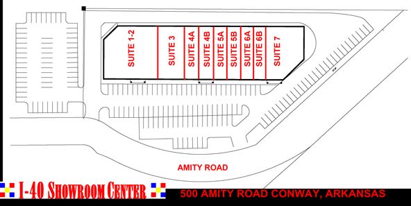 I-40 Showroom Center: 500 Amity Rd, Conway, AR 72032